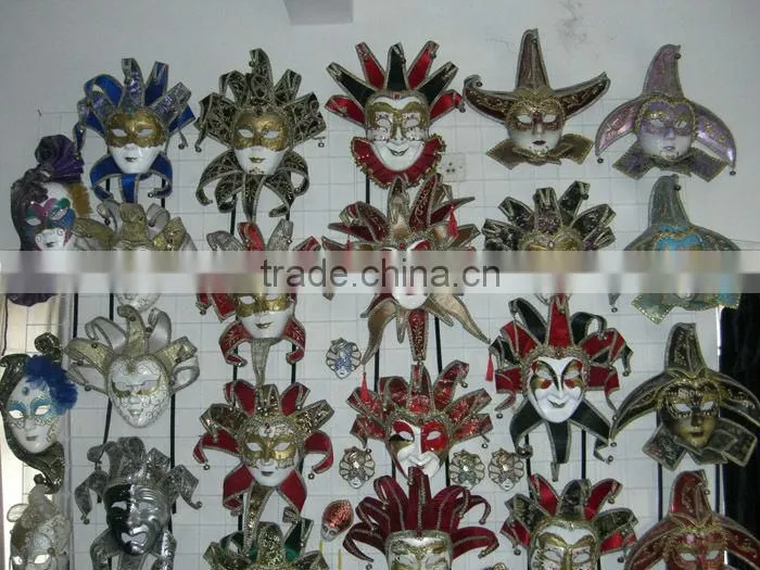 Silver Carnival Mask Cat Shaped Venice Style
