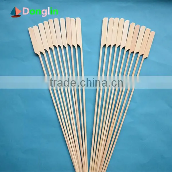 Bamboo skewer flat