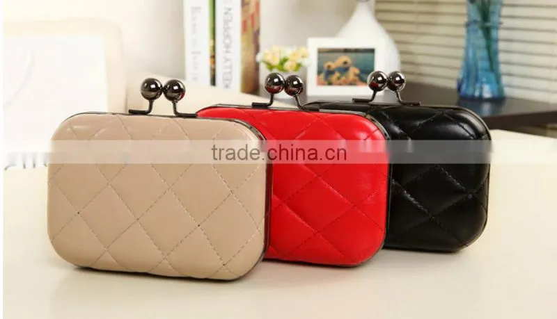 Simple casual small box bag for evening party