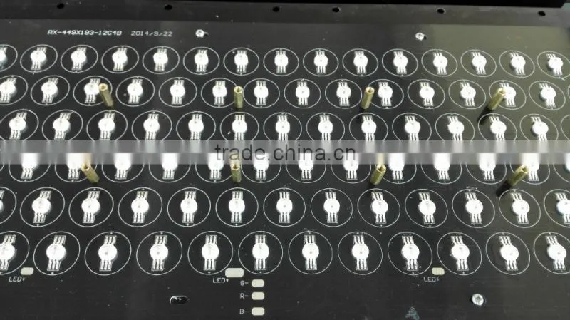 high power huge 550w RGB colour led flood light for bridge/plaza/garden/stage