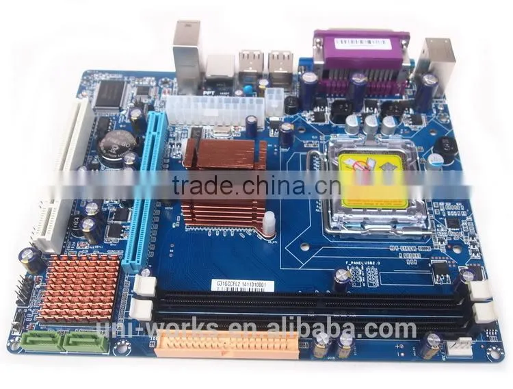 micro-ATX ddr2 lga775 intel 945 chipset P4 motherboard