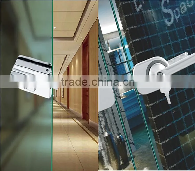 Stainless steel glass door lock KG-06D