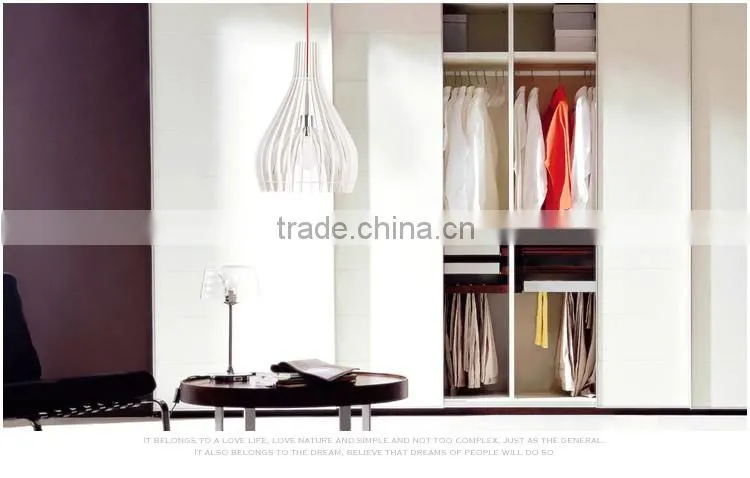 new design wood pendant lamp for shop or cafe JK-8005B-12 LED pendant light