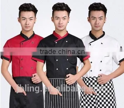 wholesale custom high quality chef uniform, kitchen uniform, cheap uniform for the cook