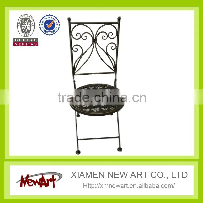 Mosaic Outdoor furniture metal folding chair