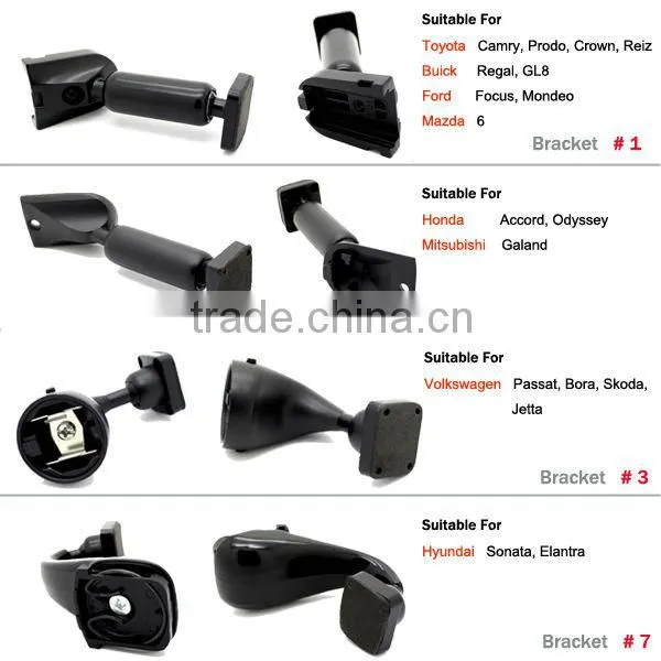 Touch mirror monitor GPS with DVR For Mitsubishi grandis