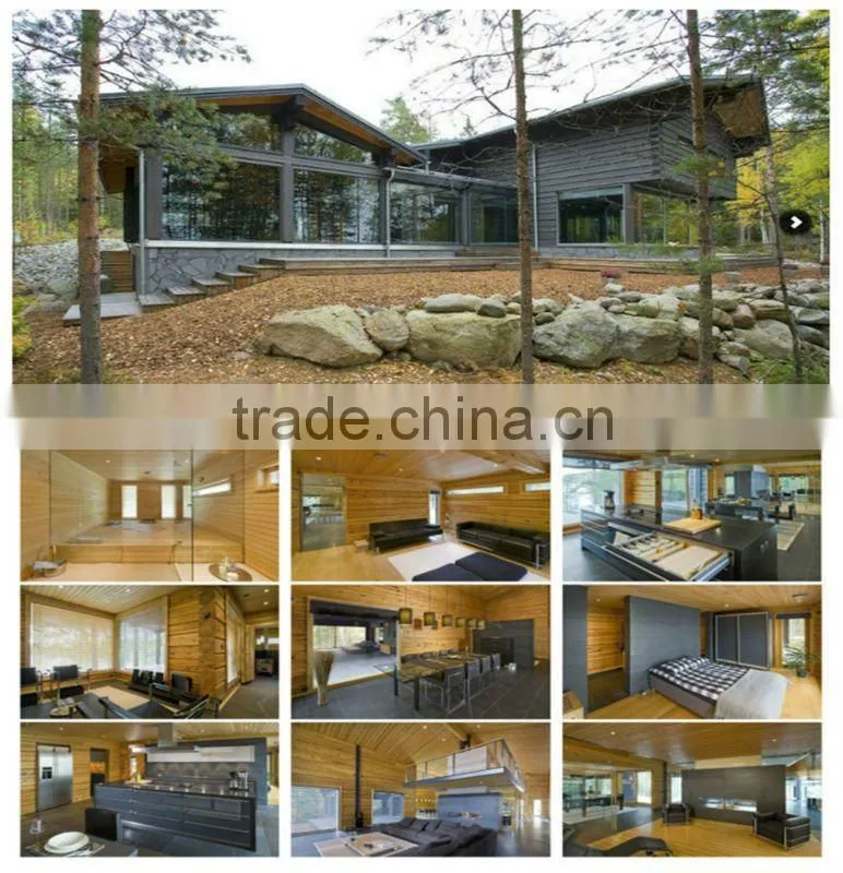 luxury wooden villa