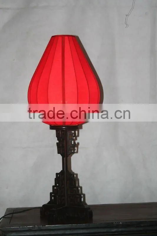 chinese antique white cloth table lantern
