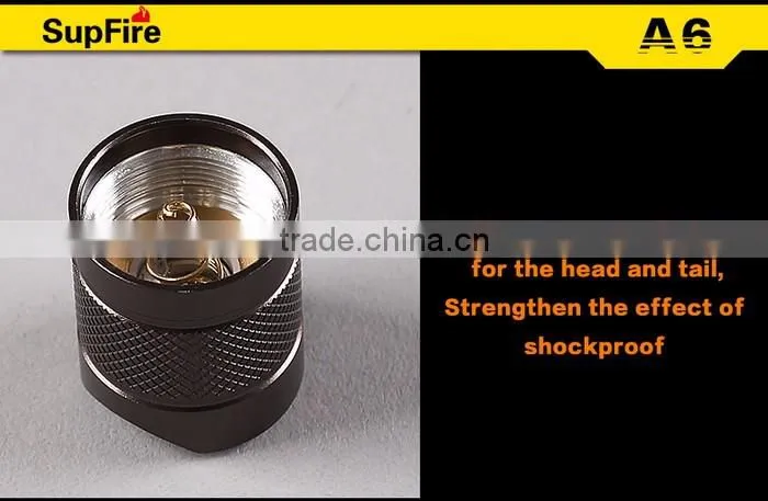 Supfire A6 Hot sale Rechargeable Flashlight Waterproof Led Torch