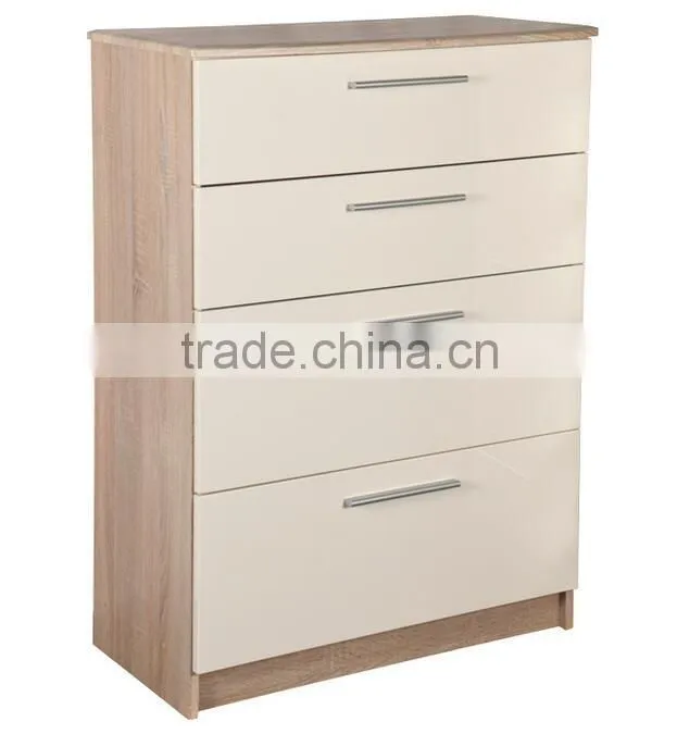 General Use Office Home Study Room Use Modern Chester 4 Drawer Chest Cabinet