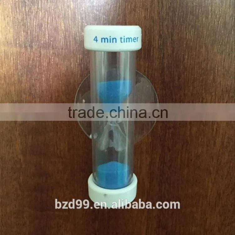 High Quality Hotel Hourglasses Shower Sand Timer 4 Minutes