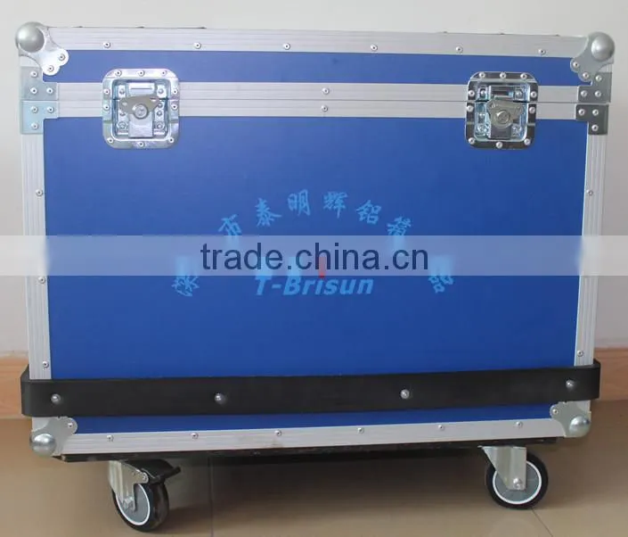 6 in 1 tool storage cabinet led display flight case