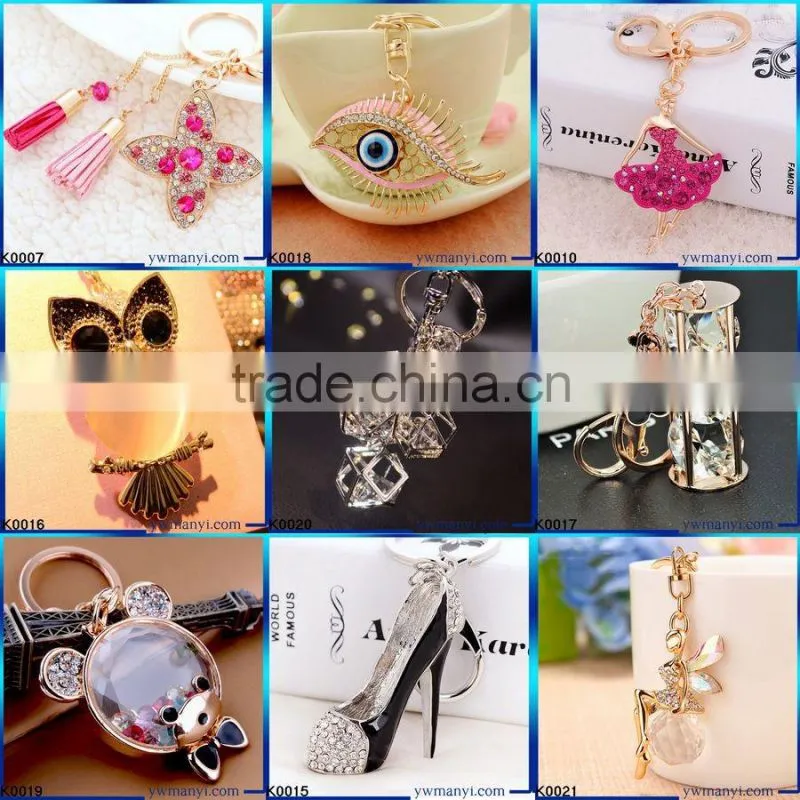 High-grade keychain high qulity diamond, rhinestone horse keychain gifts K0058