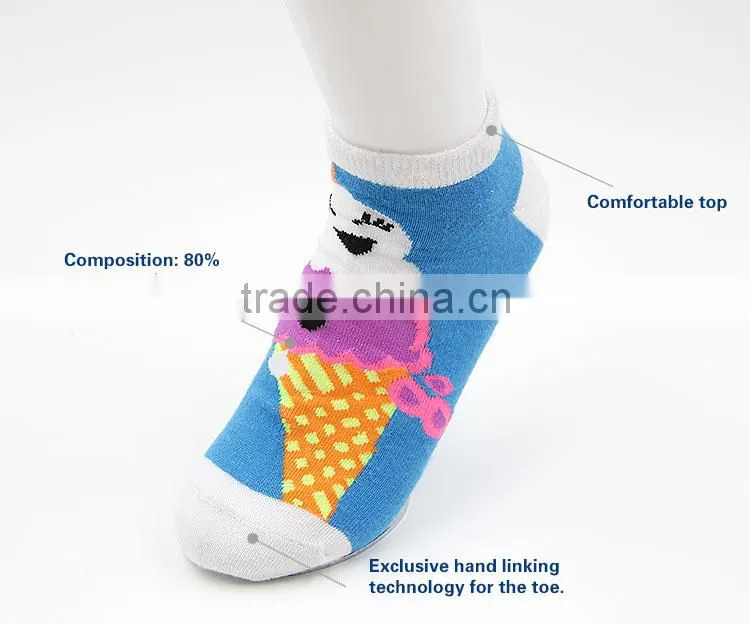 Custom cartoon animal sex wholesale girl tube socks