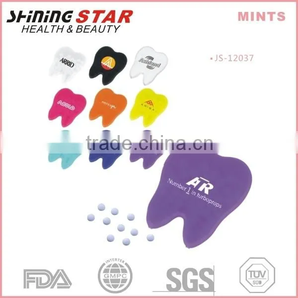 Various colors boxed breath mints