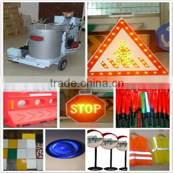 Hand push thermoplastic machines for paint stripes roads