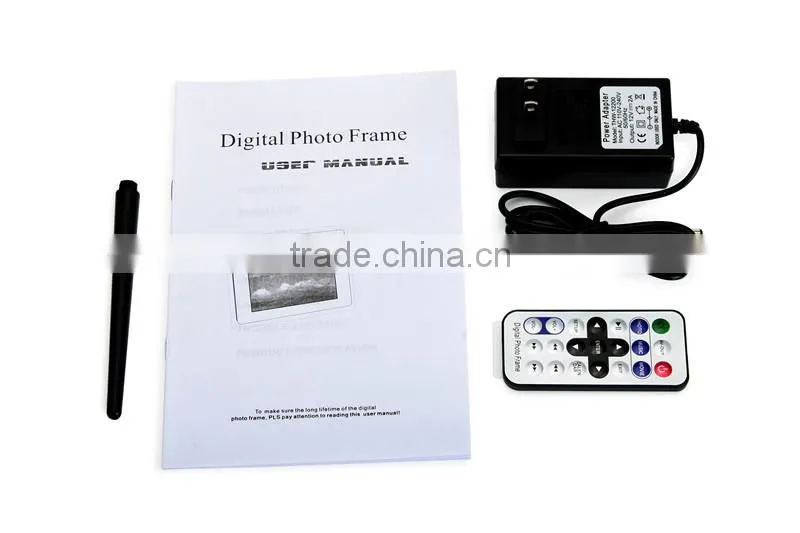 High resolution bulk picture frames digital photo frame 12 Inch Screen Acrylic HD Digital Photo Frame picture frame