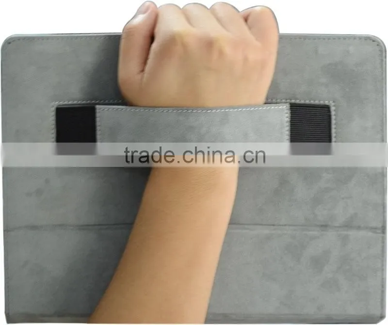 High Quality Ultra Thin PU Leather Smart Cover leather case for ipad