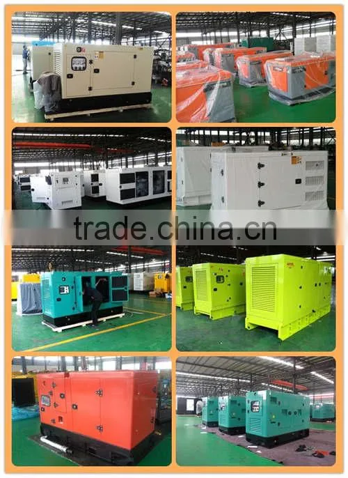CE Approved silent 80KVA natural gas generator with CHP system