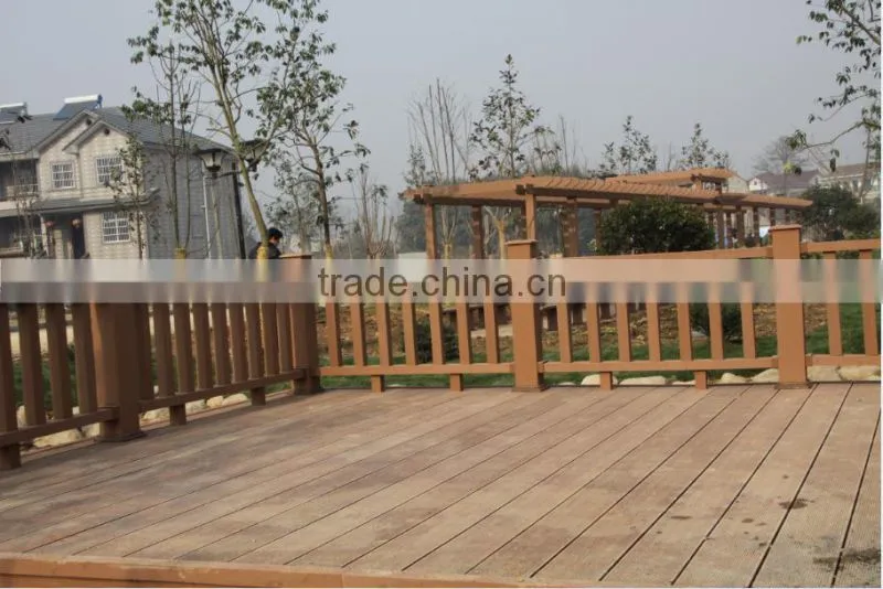 Wood plastic composite solid deck for terrace flooring with good price wood plastic composite decks