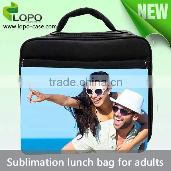 2016 China Wholesale DIY Fancy blank lunch bag for sublimation