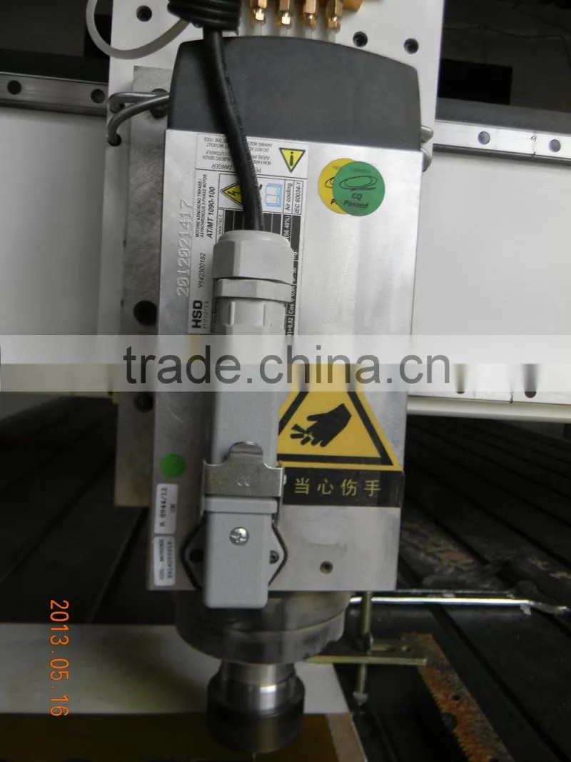 Pneumatic tool change CNC router G1325 Italy HSD spindle