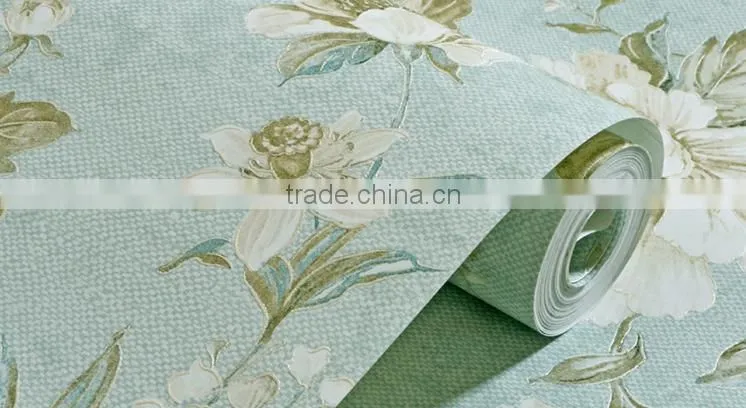 house decoration wallpaper glitter beautiful flower for home wallpaper