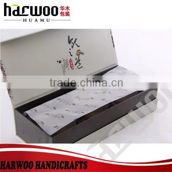 Beautiful paper packing tea box for caddy