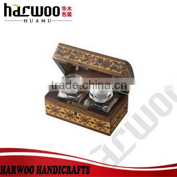 Printing folding pink gift perfume box design