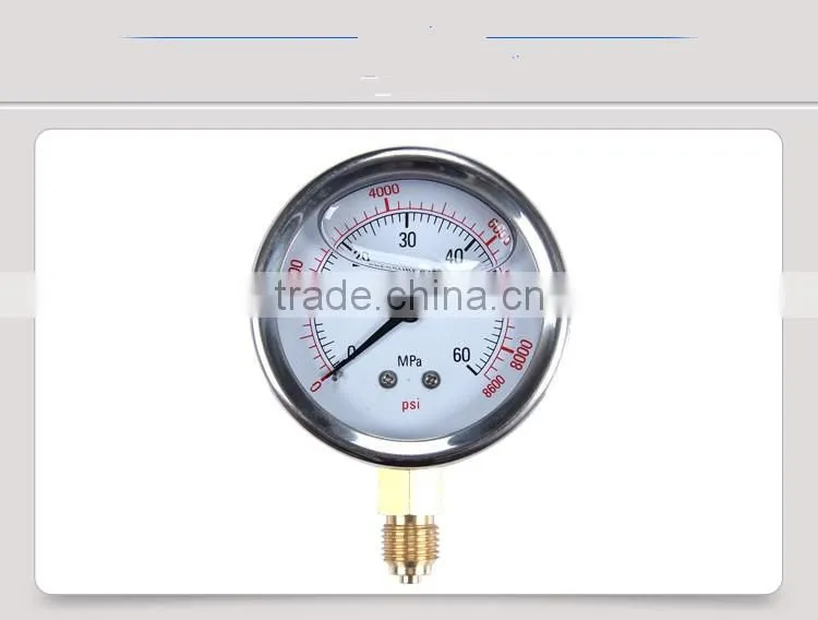 best tyre pressure gauge 40mm ss304