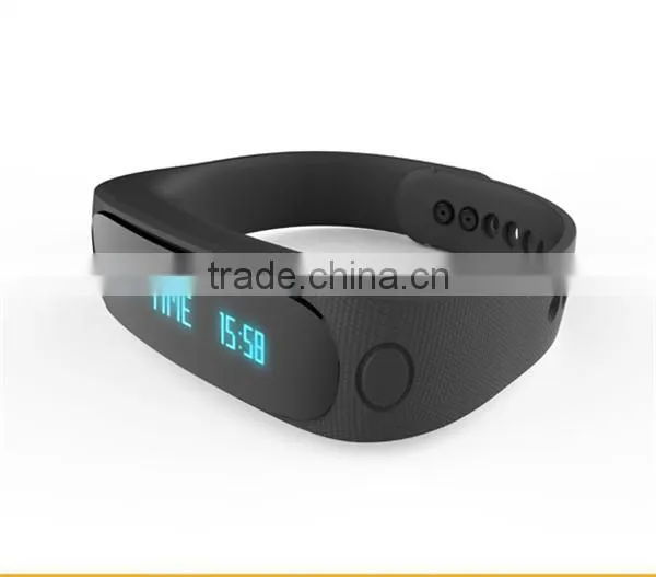 2015 Newest Factory Price High Quality Waterproof Smart Bluetooth Sport Bracelet E02