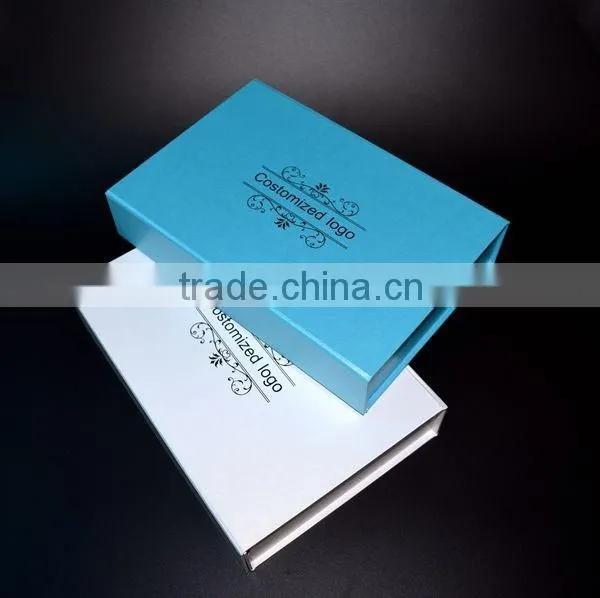 High end Fashionable customized blue box clothing