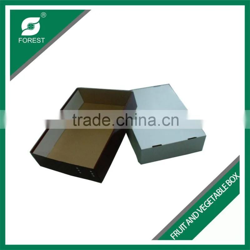 ONE TOP AND ONE BOTTOM STYLE CORRUGATED MANGO PACKING BOX FALT PACK FRUITS SHIPPING CARTONS FOR SALE