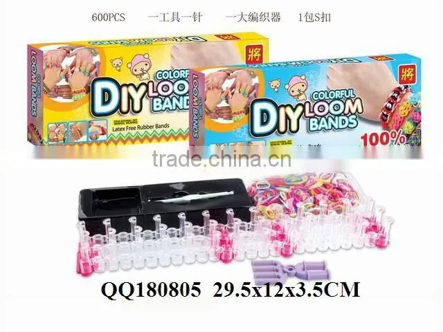 DIY loom bands set fashion loom band set rubber loom bands