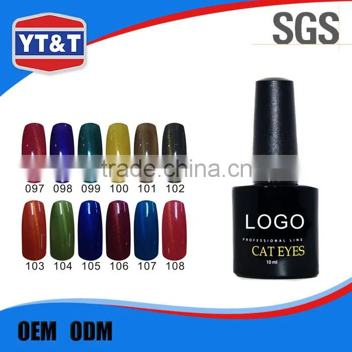 Ontime Delivery Custom Label Cat Eye Gel Polish Thinner Lacquer