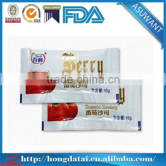 Aluminum foil food grade Tomato sauce package bag