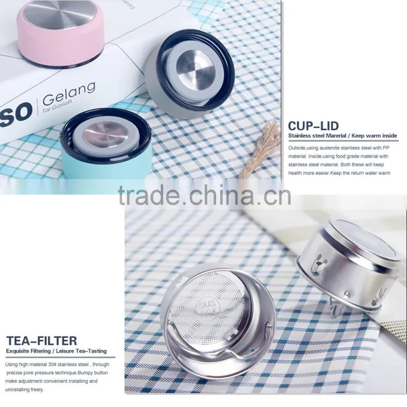 promotional christmas gift businessvacuum cup SS double wall thermos vacuum flasks