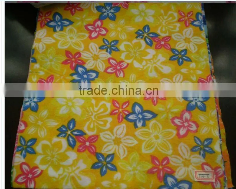 cotton flannel 24*13 130gsm 110Cm in animal cartoon