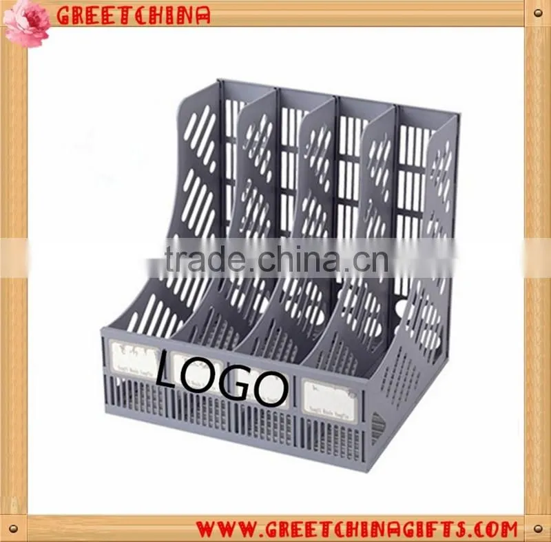 Office desk standing plastic A4 document holder