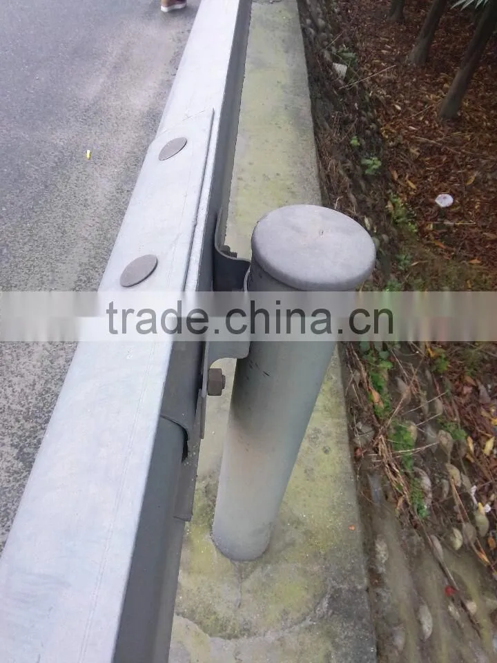 highway guardrail beam shape (ISO certificate),anti-collision guardrail for sale