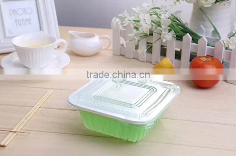 Colorful and environmental protection plastic packaging use for packing food