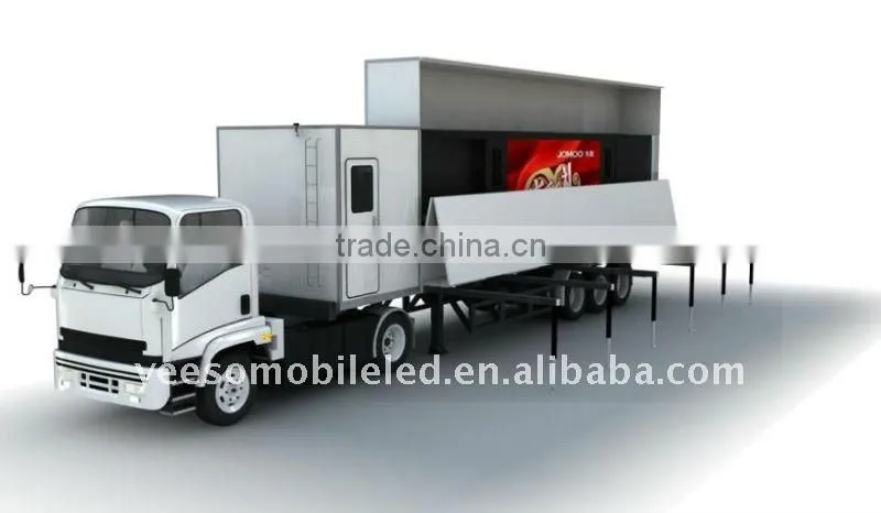 Mobible LED Container for Outdoor Ad, Road Show, Promotion Activities