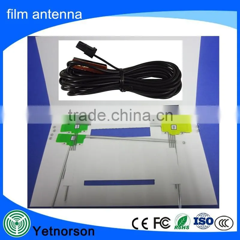 ISDB-T good performance car film antenna best car film gps combo antenna for customized