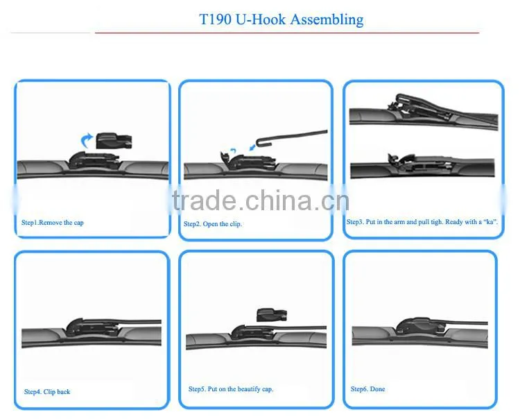 CARALL T190 Wiper Blade with Package