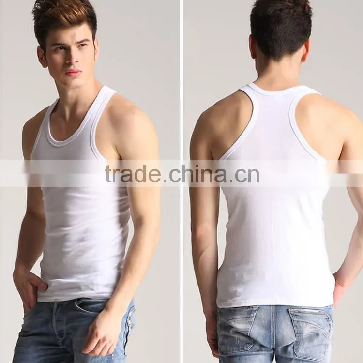 New design fashion training vest or mens tank top and tank top men with high quality accept OEM service