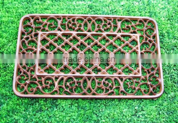 cast iron doormat outdoor decoration