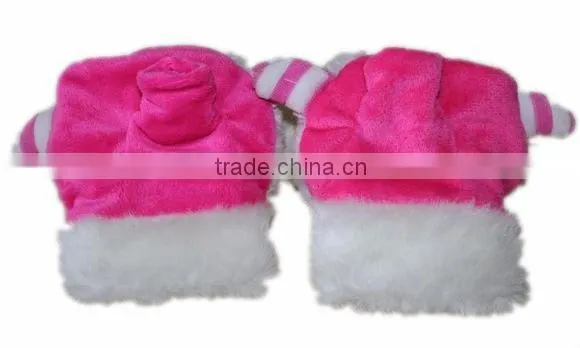 plush gloves