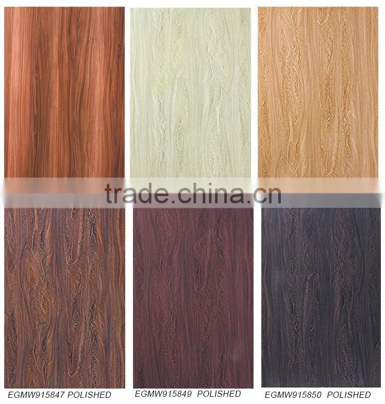 Non slip different sizes timber matte rustic glazed polished porcelain wood ceramic floor tile