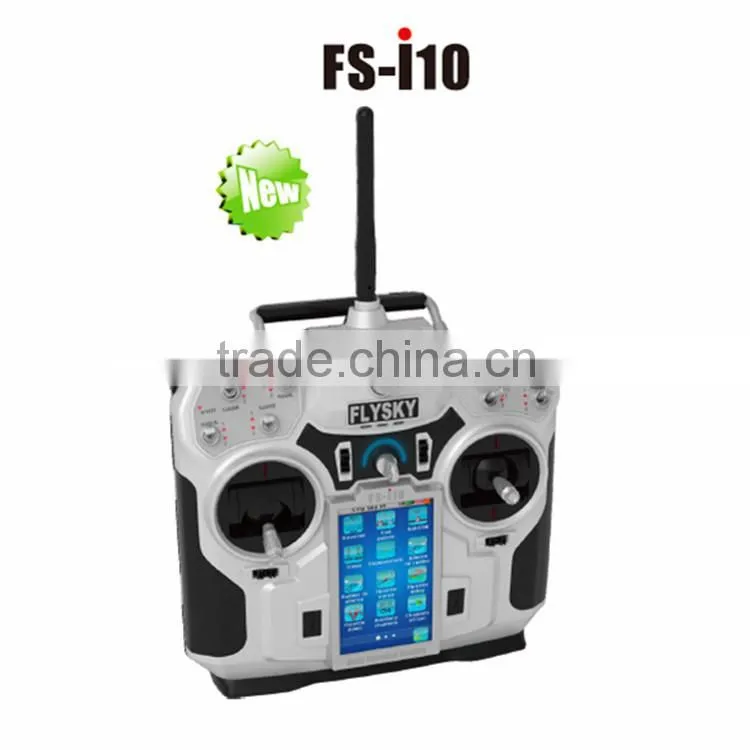 2015 Latest Flysky FS-i10 2.4G 10CH Transmitter & Receiver For RC Helicopter Multirotor
