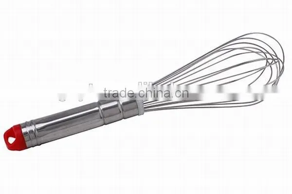 wooden handle egg beater/ egg whisk